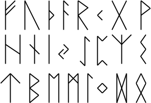 Language of the Norse, Older Futhark
